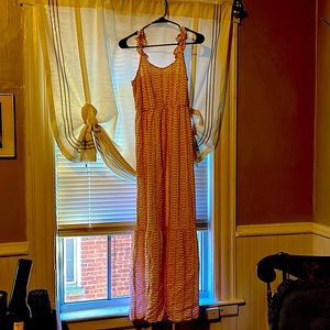 Jessica Simpson  long sundress